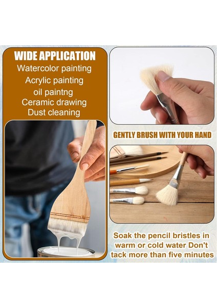 9 Adet Seramik Sır Fırçası Seti Suluboya Yağlıboya Sanat Resmi Için (Yurt Dışından) fiyatları