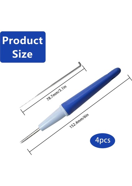 4 Parça Iğne Keçeleme 3 Iğne Aleti 3 Iğne Yün Keçe Iğne Aleti ile (Yurt Dışından) fiyatları