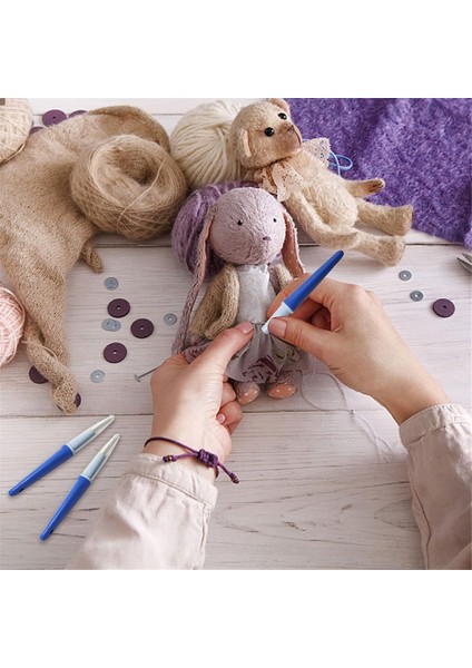 4 Parça Iğne Keçeleme 3 Iğne Aleti 3 Iğne Yün Keçe Iğne Aleti ile (Yurt Dışından) modelleri