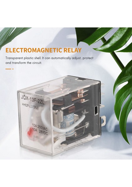 JQX-13FL Ac 110V Bobin Dpdt 8-Pin 8p Elektromanyetik Güç Rölesi (Yurt Dışından)