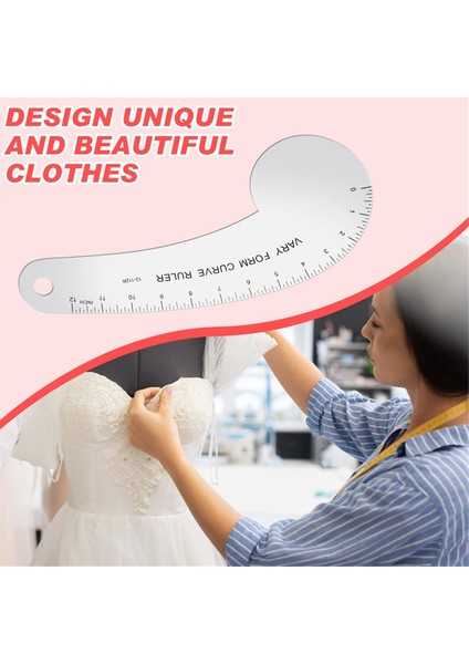 Vary Form Eğrisi Cetveli Katı Metal Fransız Eğrisi Kalça Eğrisi Cetveli (Yurt Dışından) indirimleri