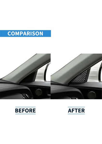 Kia Stinger 2019-2023 Araba A Sütunu Sticker Kapak Trim Sticker (Yurt Dışından) modelleri