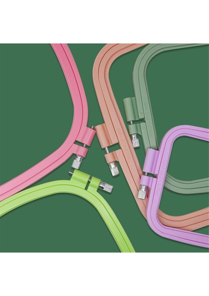 Kendin Yap El Sanatları Için Kare Nakış Kasnakları Çarpı Dikiş Kasnakları (Yurt Dışından) modelleri