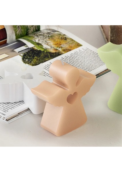 7 Adet Dıy Ev Tavşan Açı Mum Silikon Kalıp Aşk Evi Şekil Dekor (Yurt Dışından) fiyatları