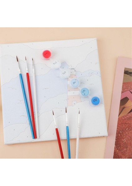 30 Adet Küçük Detay Boya Fırçaları El Sanatları Suluboya Akrilik C (Yurt Dışından) modelleri