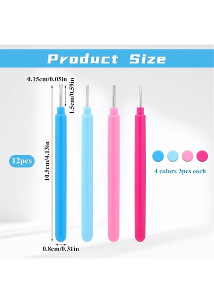 12 Parça Kağıt Kıvırma Aletleri Yuvarlanan Kit Kıvırma Kıvırma (Yurt Dışından) indirimleri