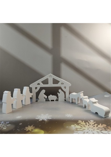 Isa'nın Doğum Sahnesi Dıy Kalıp Noel Dekorasyonu (Yurt Dışından) modelleri