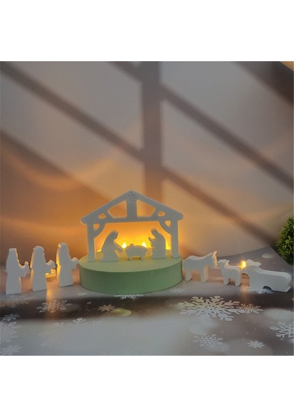 Isa'nın Doğum Sahnesi Dıy Kalıp Noel Dekorasyonu (Yurt Dışından) indirimleri