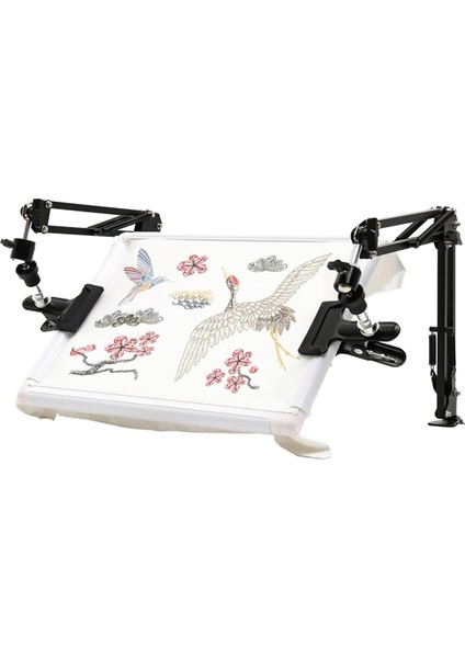 Nakış Çerçevesi Tutucu Ayarlanabilir Stand Crossstitchscroll Çerçevesi Için (Yurt Dışından)