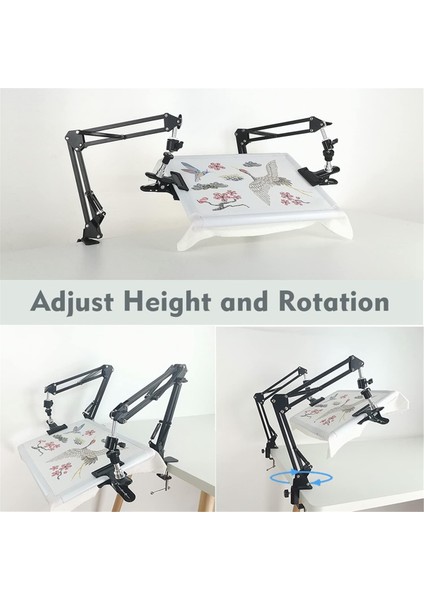 Nakış Çerçevesi Tutucu Ayarlanabilir Stand Crossstitchscroll Çerçevesi Için (Yurt Dışından) modelleri