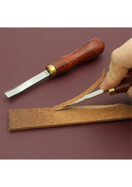 Deri Kenar Eğim Kesici Inceltme Aleti Saplı Düzeltici Siyah No.8 (Yurt Dışından) indirimleri