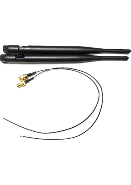 2x 6dbi M.2 Ipex Mhf4 U.fl Kablosu Rp-Sma Wifi Anten Sinyal Kablosu Kiti Intel Ac 9260 9560 8265 8260 Vb. (Yurt Dışından)