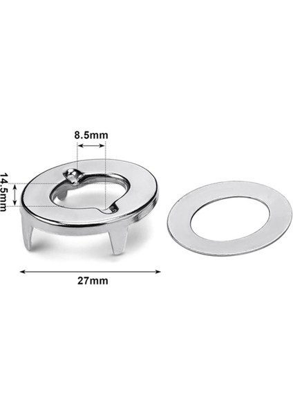40 Set Tuval Büküm Kilit Bağlantı Elemanları Çevirmeli Düğme Bağlantı Elemanları (Yurt Dışından) modelleri