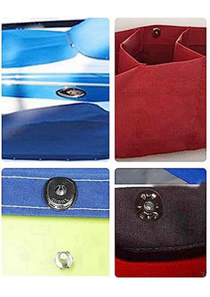 40 Set Tuval Büküm Kilit Bağlantı Elemanları Çevirmeli Düğme Bağlantı Elemanları (Yurt Dışından) indirimleri