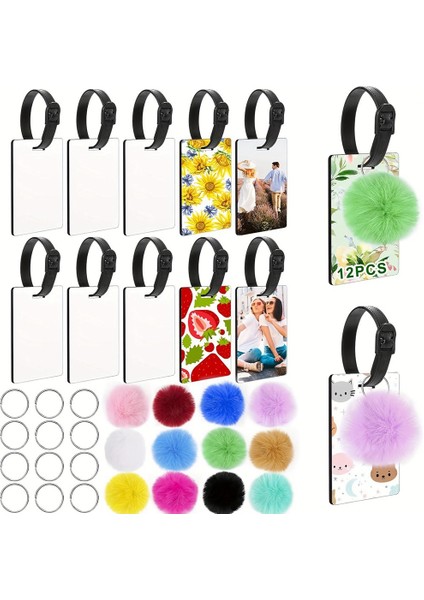 Çift Taraflı Mdf Bavul Etiketi Etiket Beyaz Boş Sırt Çantası Seyahat Çantası (Yurt Dışından) modelleri