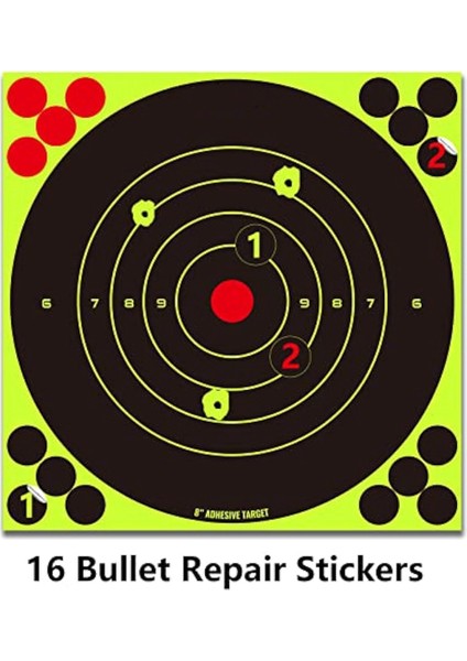 100 Adet Floresan Yeşil Hedef Çıkartmaları Yay ve Çıkartmalar (Yurt Dışından) modelleri