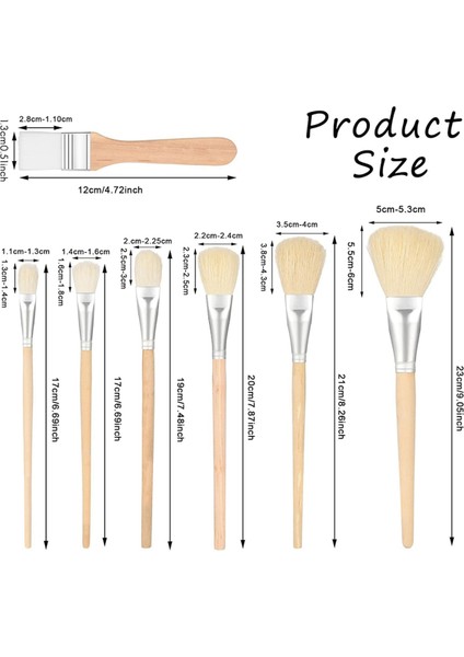 Akrilik Boya Fırçalarını Akrilik Suluboya Yağlı Boya Sanatı Için Karıştırma (Yurt Dışından) indirimleri