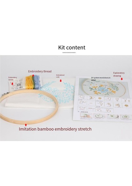 Iplik Iğneli Nakış Setid (Yurt Dışından) modelleri