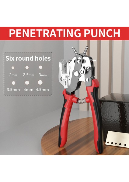 Delik Delme Pense Delme Aleti Dıy Saat Kayışı 2.0-5.0mm Delik Için (Yurt Dışından) fiyatları