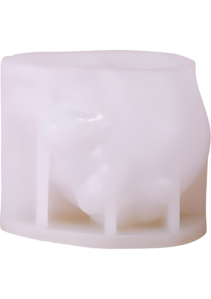 Gül Kafatası Mum Kalıbı Dıy Çikolatalı Kek Cadılar Bayramı Dekorasyon Kalıbı B (Yurt Dışından)