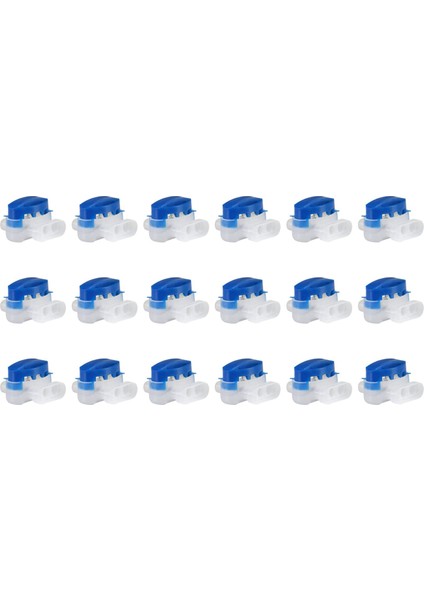 18 Paket Elektrik Idc 314-BOX Pigtail 3 Kablolu Konnektörler 22-14 Awg Kablolar, Robotik Çim Biçme Makineleri Için (Yurt Dışından)
