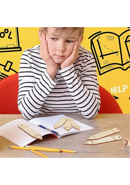 100 Adet Ip ve Delikli Boş Ahşap Ayraçlar (Yurt Dışından) fırsatları