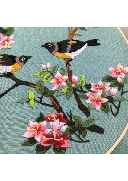 Yeni Başlayanlar Için 3 Set Dıy Nakış Seti Renkli Iplikler Araçlar Dahil (Yurt Dışından) modelleri