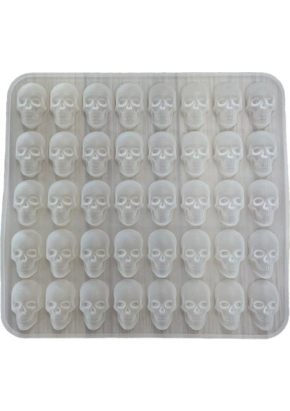 Kafatası Silikon Kalıp Cadılar Bayramı Dekorasyonu Yeniden Kullanılabilir Üretim Kalıbı (Yurt Dışından) indirimleri
