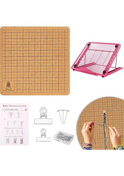 Dantel Plaka ve Metal Ayarlanabilir Braket Dantel Yapımı Malzemeleri S (Yurt Dışından)