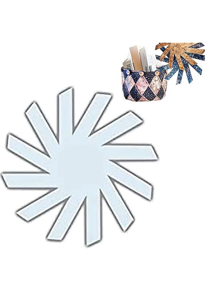 Dikiş Için Sepet Şablonları Dokuma Saklama Sepeti Şablonu 38CM (Yurt Dışından) modelleri