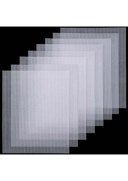 Tuval Pedleri 8 Adet Beyaz Dikdörtgen Dıy El Sanatları Nakış Için (Yurt Dışından) fiyatları