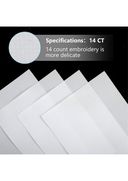 6 Adet Plastik Kanvas Çarşaf Nakış Gözü Ağları (Yurt Dışından) fırsatları