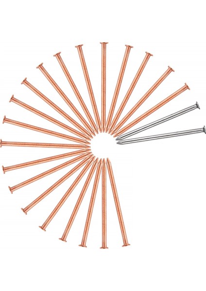 Ağaç Kütüğü Kökünü Öldürmek Için Bakır Çiviler 35 Inç Uzunluğunda Çivi Sivri Uçları (Yurt Dışından)