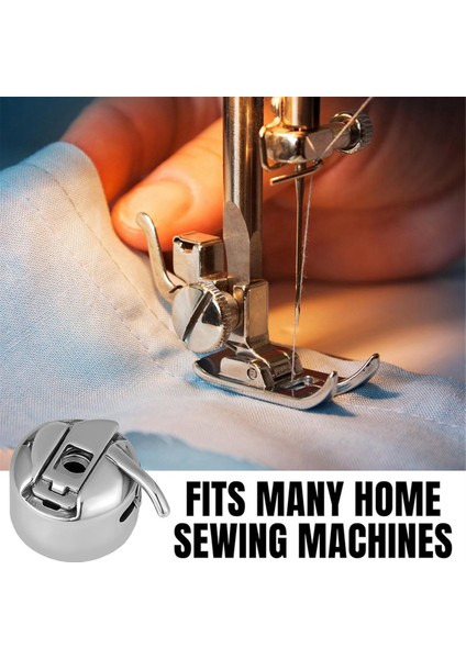 16 Adet Dikiş Makinesi Bobin Kutusu Gümüş Metal Dikiş Makinesi Parçaları (Yurt Dışından) indirimleri