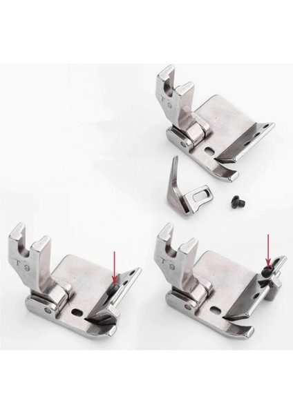 2 Adet T9 Evrensel 3'ü 1 Arada Çok Işlevli Dikiş Makinesi Pres Ayağı (Yurt Dışından) fırsatları