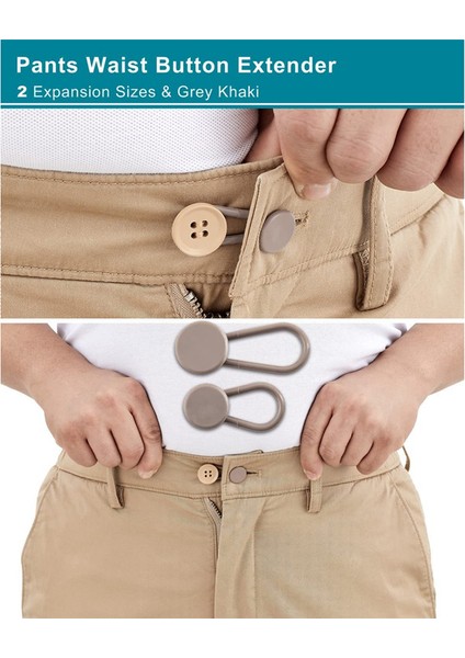 Pantolon Bel Düğmesi Genişletici 12 Parça Kot Pantolonlar Için - Kadın Erkek - 11.4 Inç (Yurt Dışından) indirimleri