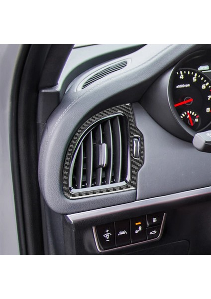Kia Stinger 2019-2023 Gösterge Paneli Her Iki Taraf Hava Çıkışı Trim Kapağı (Yurt Dışından)
