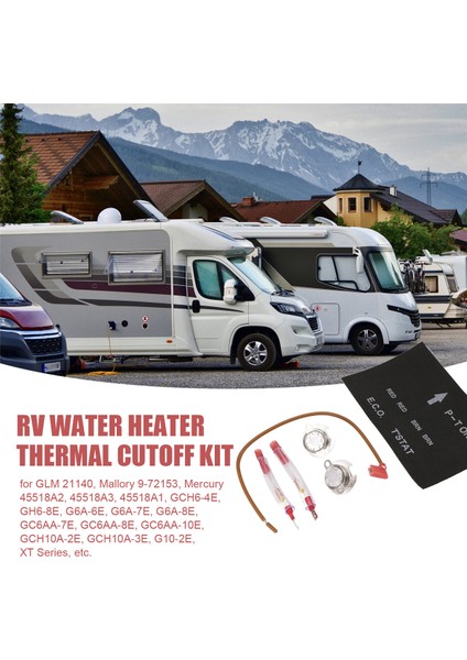 Rv Su Isıtıcısı Termal Kesme Kiti - Atwood 91447 93866 Modelleri Için Eco Termostat Montajı Gch6-4e Gch6-6e G6A-7E (Yurt Dışından)