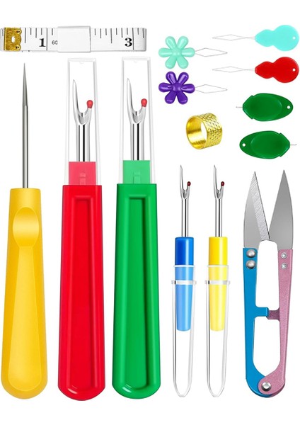 Dikiş Için Dikiş Sökücüler - 2 Büyük ve 2 Küçük Dikiş Sökme Aracı (Yurt Dışından)