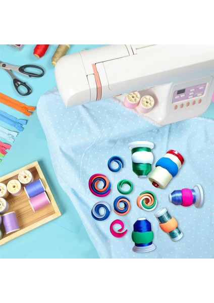 66 Adet Nakış Ipliği Tutucusu - Iplik Makarasını Düzenli Tutun (Yurt Dışından) fiyatları
