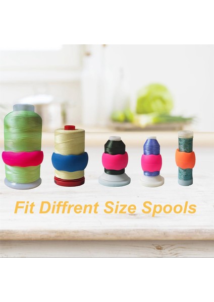 66 Adet Nakış Ipliği Tutucusu - Iplik Makarasını Düzenli Tutun (Yurt Dışından) modelleri