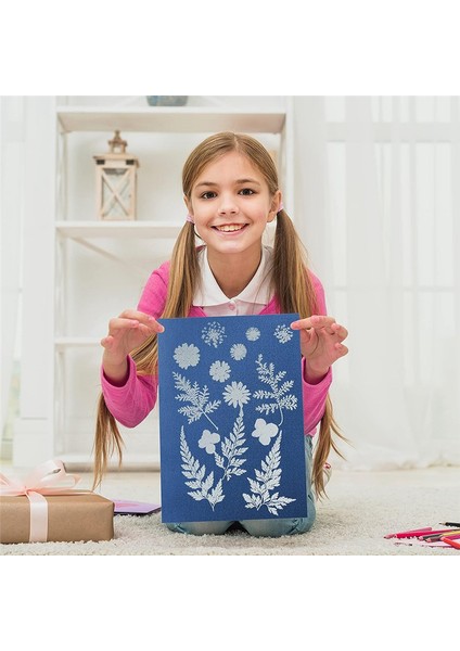 20 Yaprak Güneş Baskı Kağıdı A5 Çocuklar Yetişkinler El Sanatları Kendin Yap Kelepçeli (Yurt Dışından) modelleri