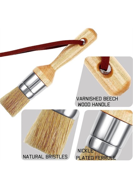 3 Adet Tebeşir ve Balmumu Boya Fırçaları Akrilik Boyama Için Fırça Kıl (Yurt Dışından) fiyatları