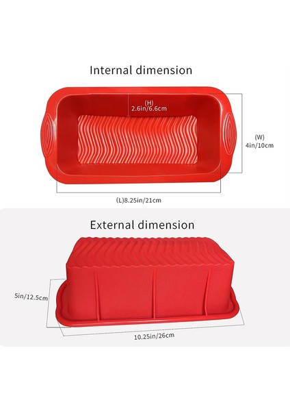 3 Adet Ekmek Kalıbı Somun Kalıbı Pişirme Için Silikon Kalıplar Silikon Ekmek Kalıbı (Yurt Dışından) fiyatları