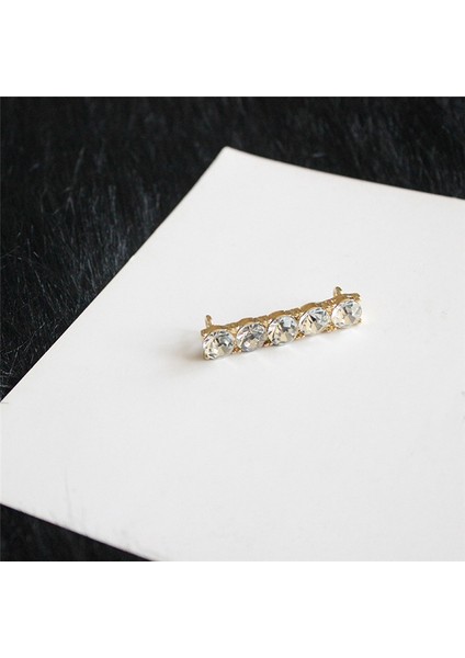 6 Adet Metal Ayakkabı Bağcığı Klipsleri Dekoratif Ayakkabı Klipsleri (Yurt Dışından)