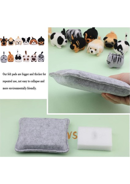 Iğne Keçeleme Seti 12 Parça Bebek Yünü Iğne Keçeleme Başlangıç Seti (Yurt Dışından) fırsatları