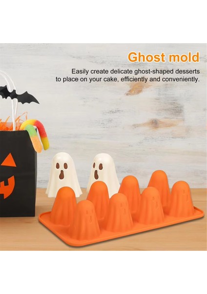Çikolatalı Tatlı Pasta Kalıbı Için 3D Hayalet Silikon Kalıp (Yurt Dışından) indirimleri