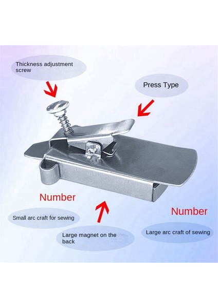 Dikiş Makinesi Için Manyetik Dikiş Kılavuzu 2 Adet (Yurt Dışından) modelleri
