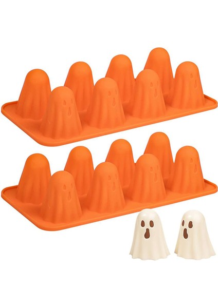 2 Paket Hayalet Çikolata Şekerleme Kalıpları Cadılar Bayramı Silikon Kalıpları (Yurt Dışından) fiyatları