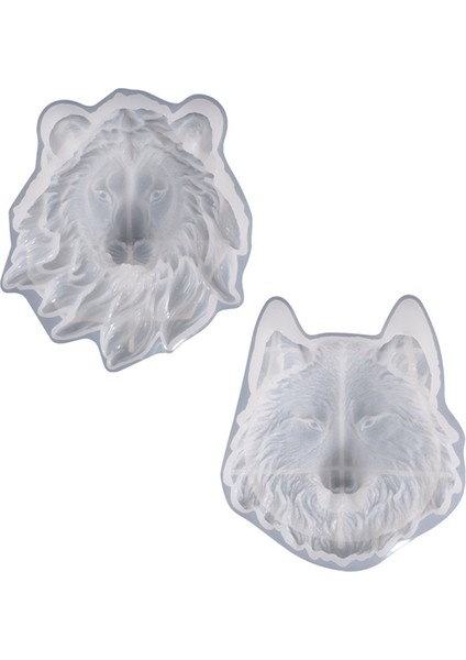 Aslan Reçine Mol Duvara Asmak Için Stereo Heykel Hayvan Silikon Kalıbı (Yurt Dışından) fırsatları